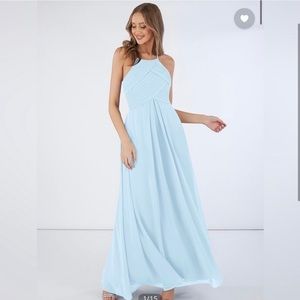 Azazie Ginger Sky Blue